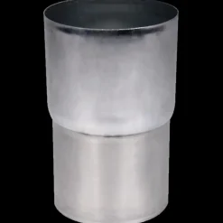 Zinktagrender^Plastmo samlemuffe 90 mm zink