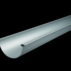 Plastmo Zinktagrender^tagrende nr. 12, 6 m aluzink