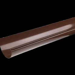 Plasttagrender^Plastmo tagrende nr. 12, 3 m brun