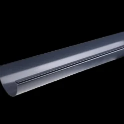 Plasttagrender^Plastmo tagrende nr. 12, 3 m grafit