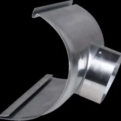 Zinktagrender^Plastmo tudstykke ekspansion nr. 12, 75 mm zink