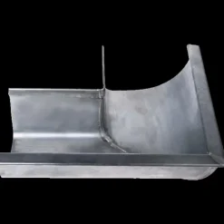 Plasttagrender^Plastmo udvendig gering nr. 12, 90° zink