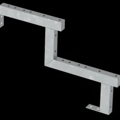 Plus Trapper Og Lemme^34,2° Trappevange 2 trin m/beslag Trindybde 28 cm