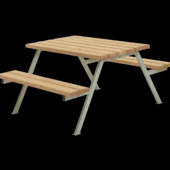 Plus Bord- Og Bænkesæt^Alpha Bord/Bænkesæt 118 cm ThermoWood®