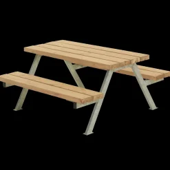 Plus Bord- Og Bænkesæt^Alpha Junior Bord/Bænkesæt 118 cm ThermoWood®