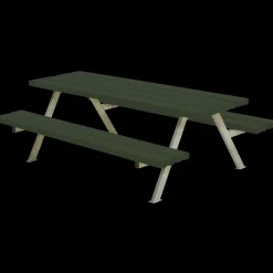 Plus Bord- Og Bænkesæt^Alpha Junior Bord/Bænkesæt 177 cm Grøn