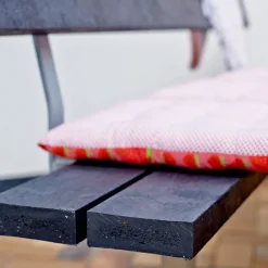 Plus Bord- Og Bænkesæt^Basic Bord/Bænkesæt m/2 ryglæn og 2 påbygninger 260 cm RePlast Sort