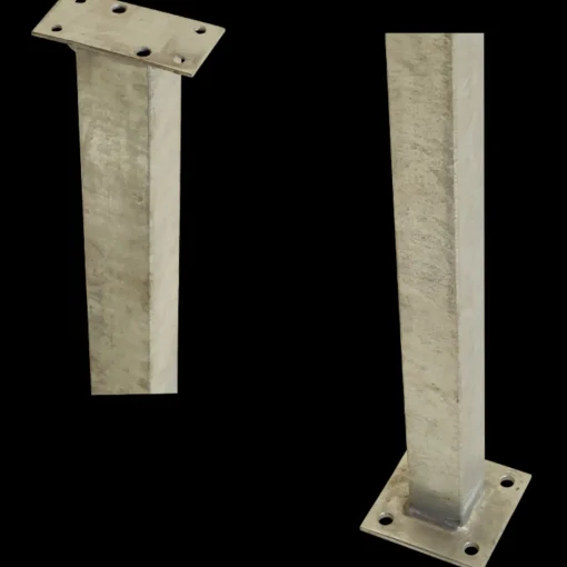 Plus Stål- Og Glashegn^Basic Gelændersystem  90x98 cm Varmgalv.