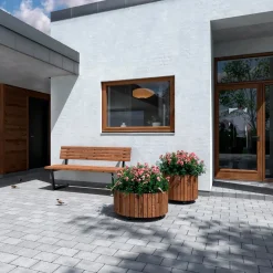 Plus Plantekasser^Circle plantekasse Ø55/55 cm ThermoWood®