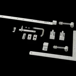 Discount Plus Country bred låge inkl. beslag 150x98 cm sort