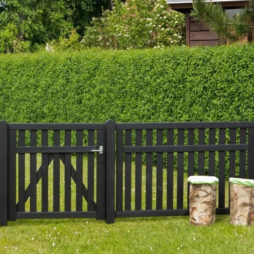 New Plus Country hegn 149x96 cm sort
