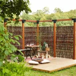 Plus Tilbehør Til Hegn^Cubic forlængerbeslag t/stolpe enkelt sort