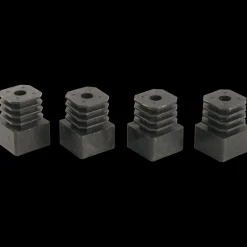 Plus Dørriste Og Måtter^Cubic rist sort - 40x80x3,5 cm