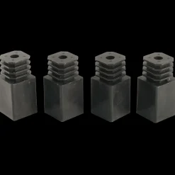 Plus Dørriste Og Måtter^Cubic rist sort - 40x80x3,5 cm