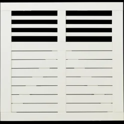 Plus Havelåger^Decora enkeltlåge 100x95 cm hvid