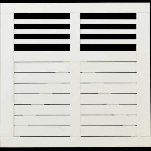 Plus Havelåger^Decora enkeltlåge 100x95 cm hvid