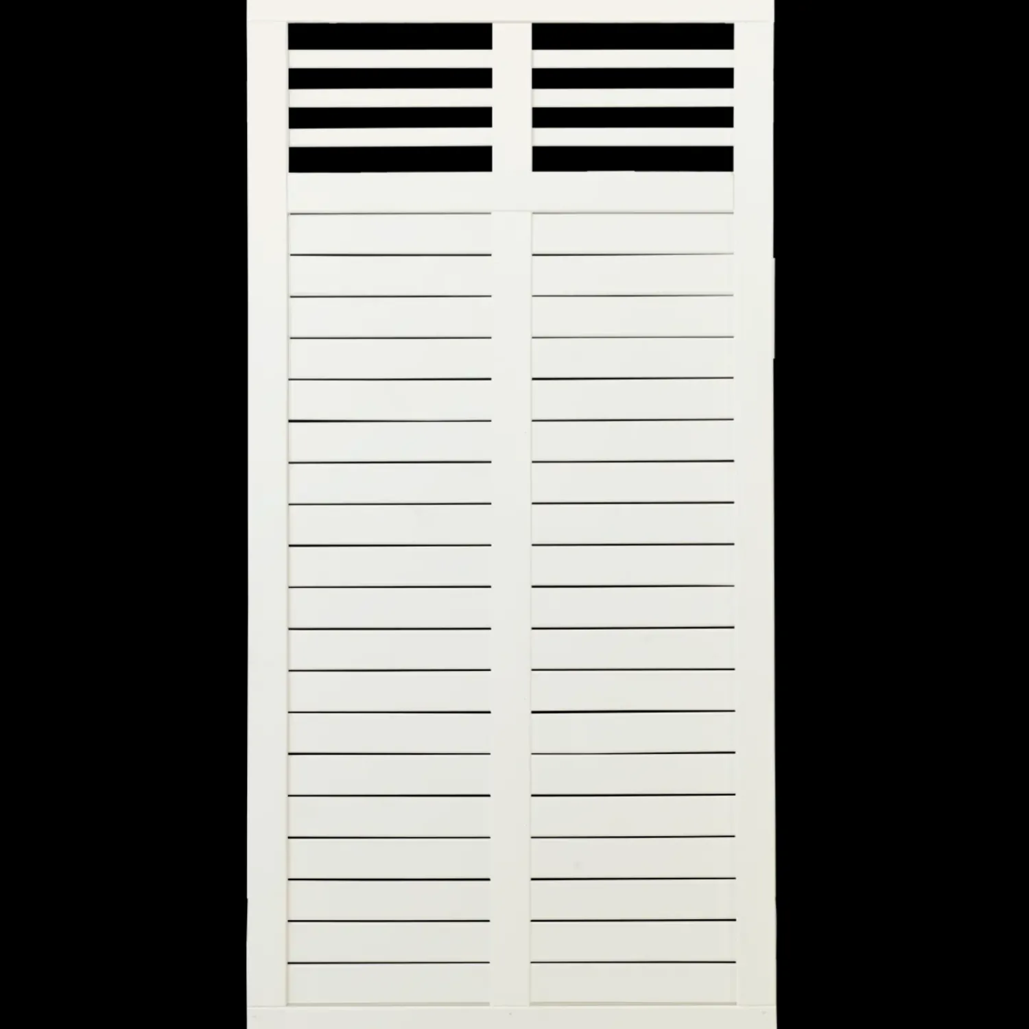 Outlet Plus Decora hegn 90x180 cm hvid