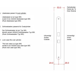 Clearance Plus dobbeltudhusdør panel med vindue inkl. karm HU 151,2x187,8 cm