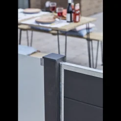 Hot Plus Futura komposithegn 90x145 cm skifergrå