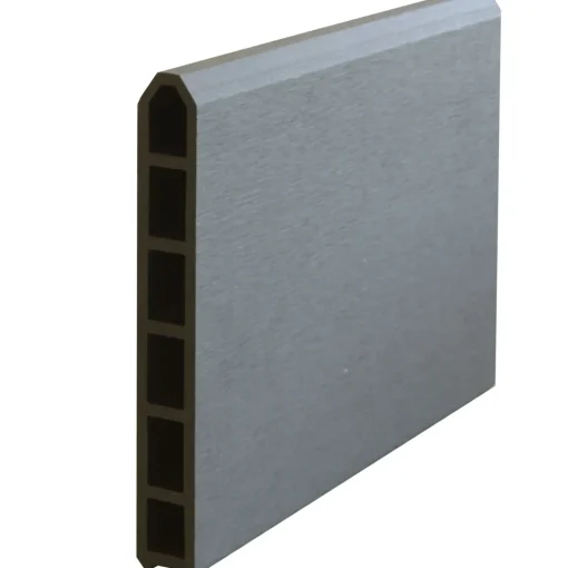 Sale Plus Futura komposithegn m/frosted glas 90x180 cm skifergrå