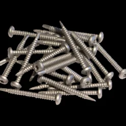 Plus Tilbehør Til Hegn^glasbeslag t/firkantet stolper 2 stk zink