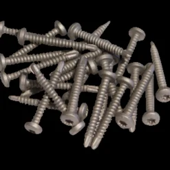 Plus Tilbehør Til Hegn^glasbeslag t/firkantet stolper 2 stk zink