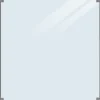 Discount Plus glashegn t/rund stolpe 90x91 cm lamineret/klart