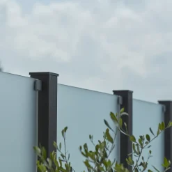 Plus Stål- Og Glashegn^glashegn 90x91 cm frosted