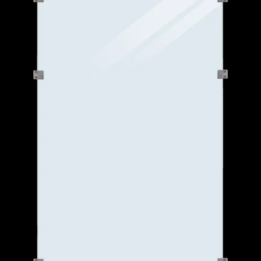 Clearance Plus glashegn 90x91 cm klart