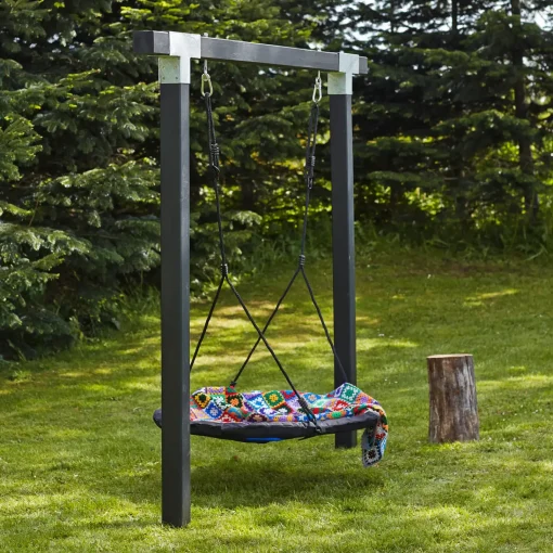 Outlet Plus gyngestativ Cubic, sort