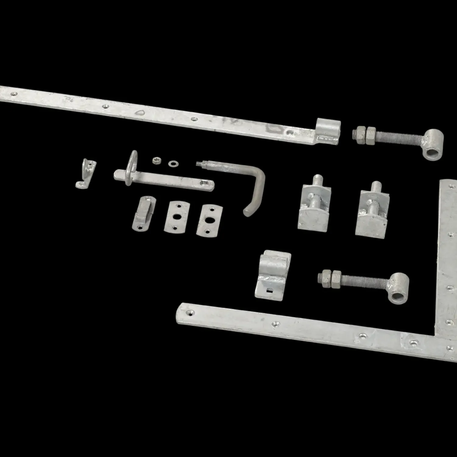 Plus Harmoni Enkeltlåge inkl. beslag 100x107 cm hvid