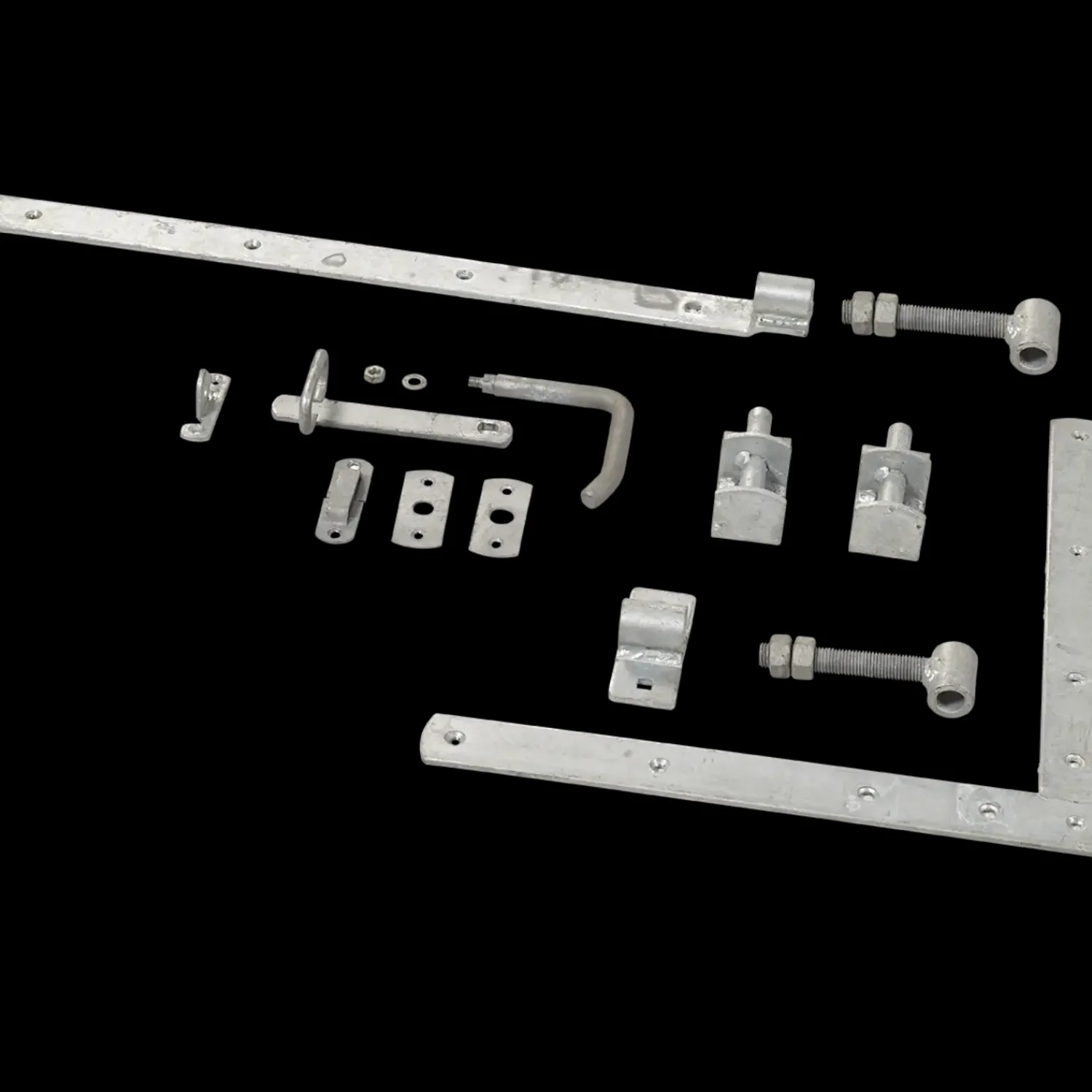 Discount Plus Harmoni Enkeltlåge inkl. beslag 100x180 cm hvid