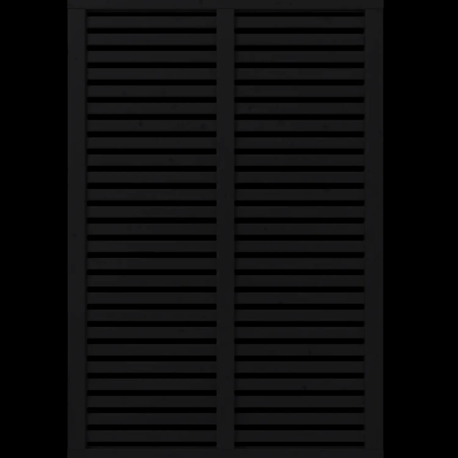 Plus Træhegn^Harmoni Hegn 120x180 cm sort