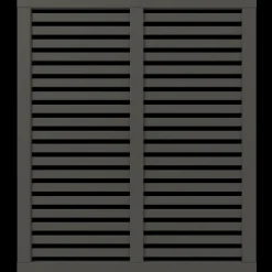 Plus Træhegn^Harmoni Hegn  120x140 cm umbragrå