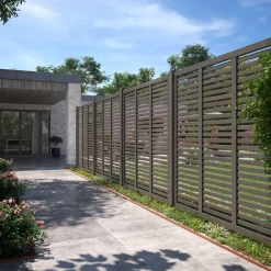 Plus Træhegn^Harmoni Hegn  180x180 cm umbragrå