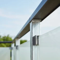 Plus Tilbehør Til Hegn^håndliste t/gelænder smig venstre 6x197cm sort