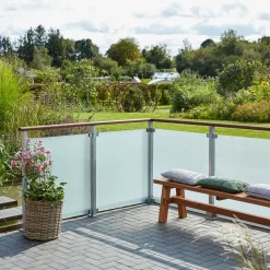 Plus Tilbehør Til Hegn^håndliste t/gelænder smig venstre 6x197cm sort