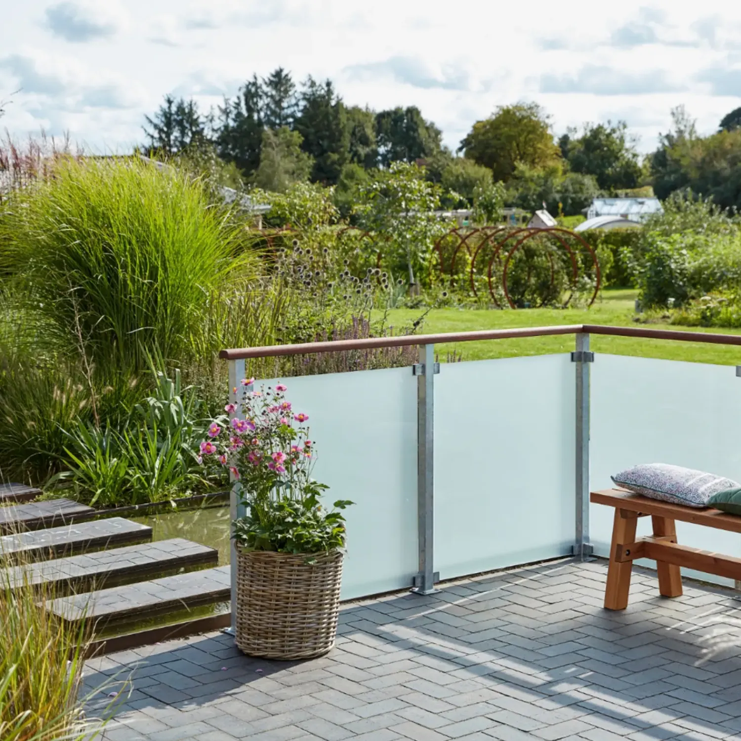 Plus Tilbehør Til Hegn^håndliste t/gelænder 6x189cm olieret