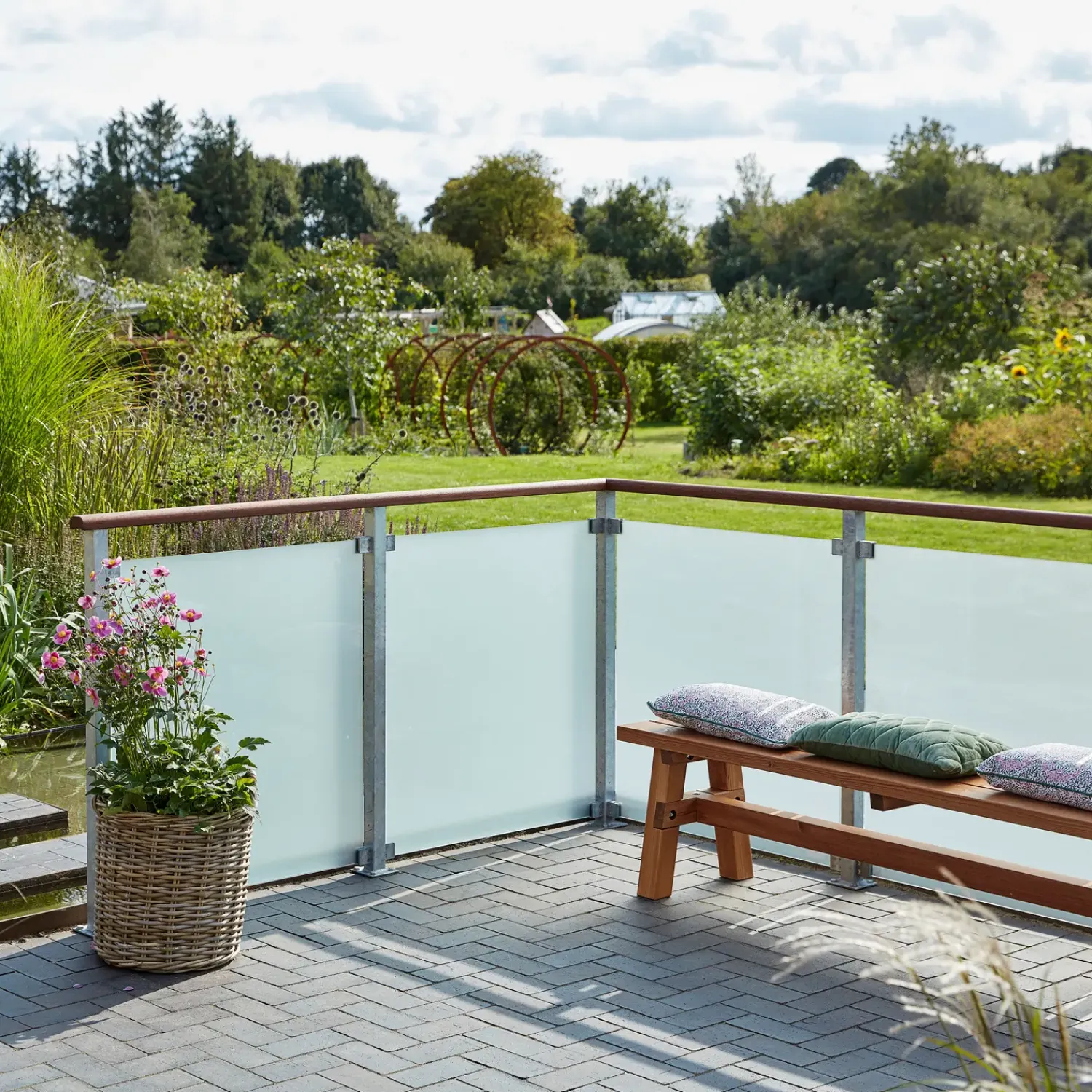 Plus Tilbehør Til Hegn^håndliste t/gelænder 6x189cm olieret