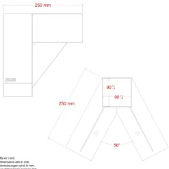 Online Plus jordanker til gyngestativ 2-pak