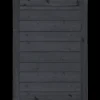 Outlet Plus Klink enkeltlåge 100x125 cm sort