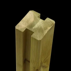 Outlet Plus Klink profilhegn m/glas 174x125 cm trykimprægneret