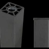 Plus Stolper Og Hegnspæle^kompositstolpe 90x90 mm længde 98 cm skifergrå