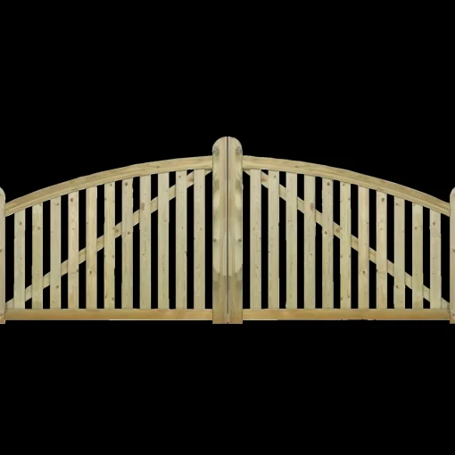 Plus Havelåger^Ligno dobbeltlåge 300x88/118 cm trykimprægneret