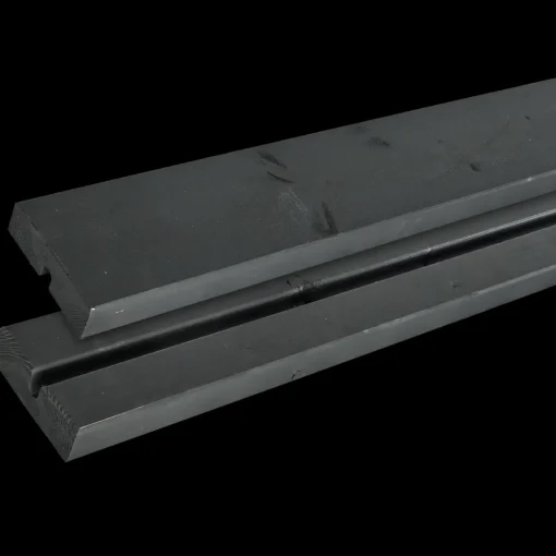 Plus Havelåger^Linea dobbeltlåge 300x80 cm sort