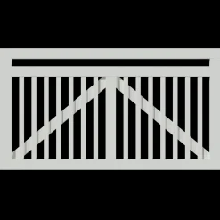 Plus Havelåger^Linea enkeltlåge 100x80 cm hvid