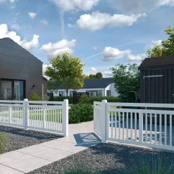 Plus Havelåger^Linea enkeltlåge 100x80 cm hvid