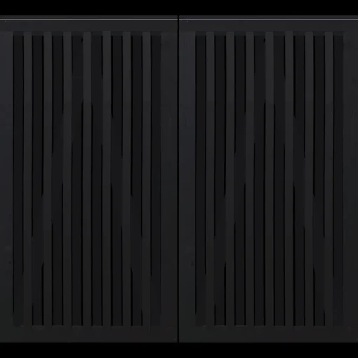 Sale Plus Nagano dobbeltlåge 200x80 cm sort