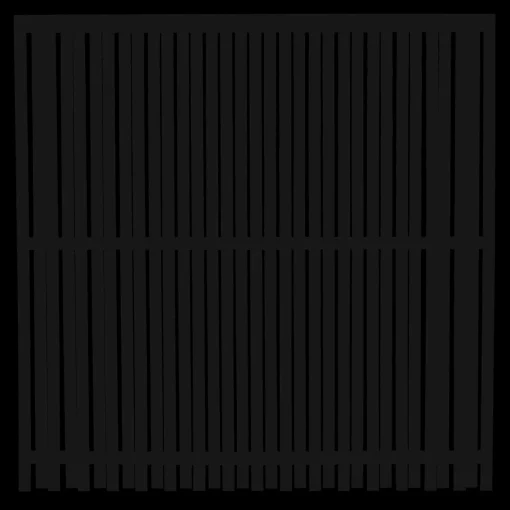 Hot Plus Nagano hegn 180x140 cm sort