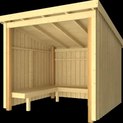 Hytter^Plus Nordic bålhytte 5 m2 - Type 1A